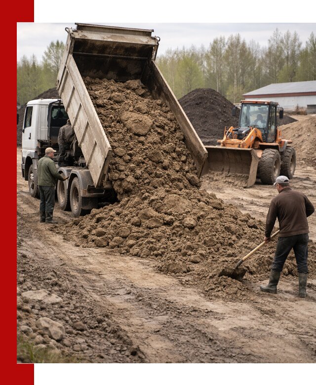 Доставка глин и суглинков в Чапаевске оптом и вкрай