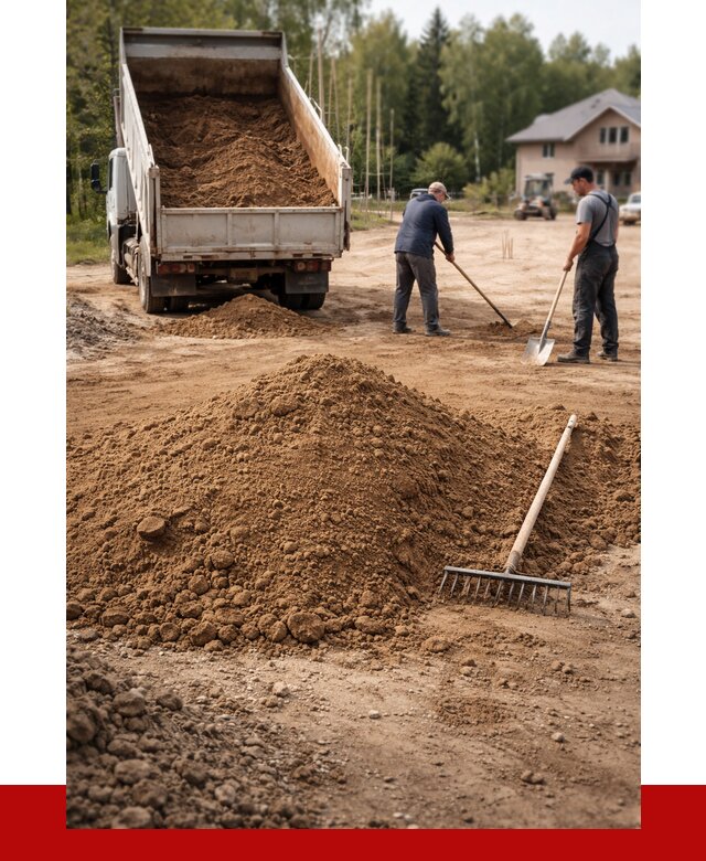 Суглинок для планировки в Чапаевске с доставкой от 4290 р. | ПРОНЕРУДЧпв