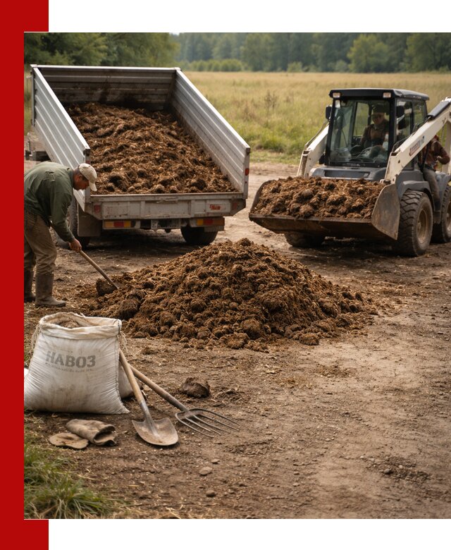 Доставка конского навоза в Чапаевске с разгрузкой и доставкой на объект