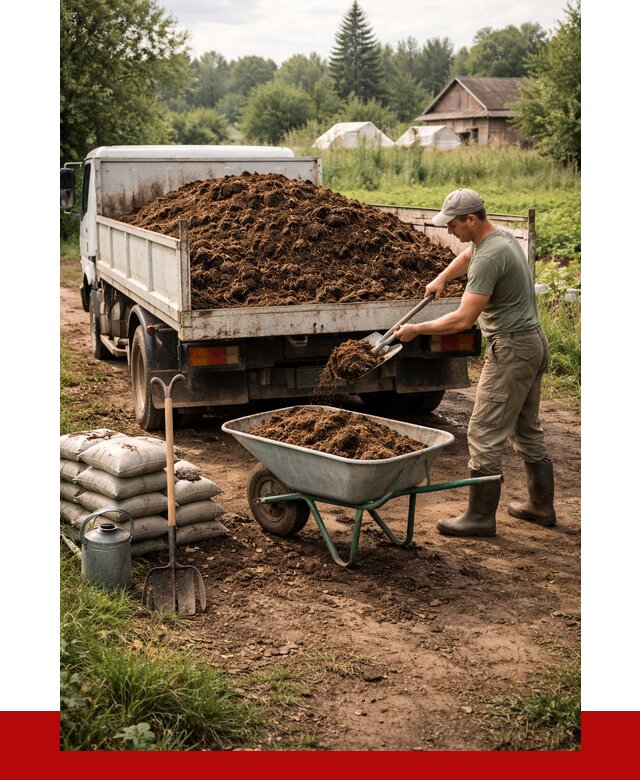 Купить коровий навоз с доставкой в Чапаевске от 1839 р. | ПРОНЕРУДЧпв