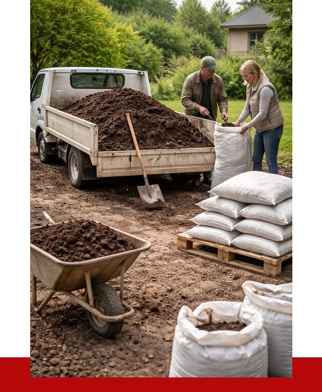 Перегной в мешках с доставкой в Чапаевске от 2247 р. | ПРОНЕРУДЧпв
