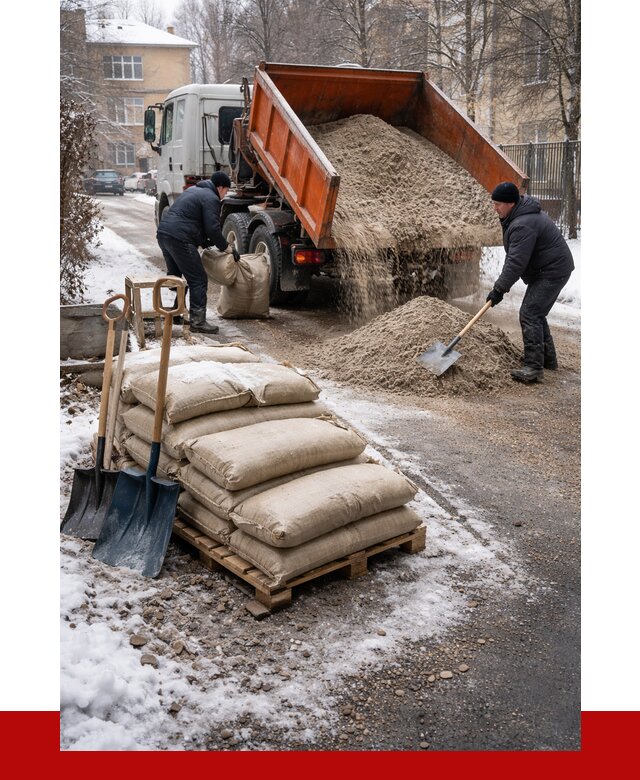 Противогололедные материалы оптом в Чапаевске от 4290 р. | ПРОНЕРУДЧпв