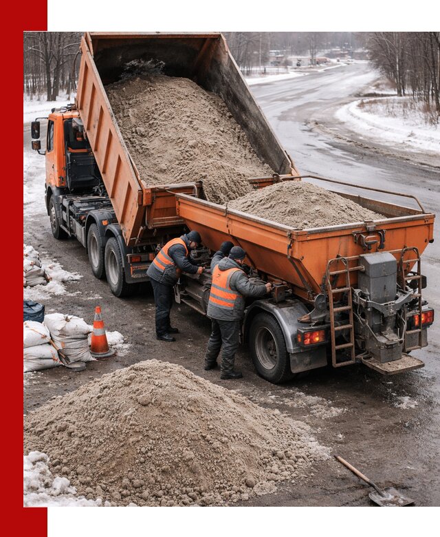 Поставка и вывоз пескосоля в Чапаевске оптом и в розницу
