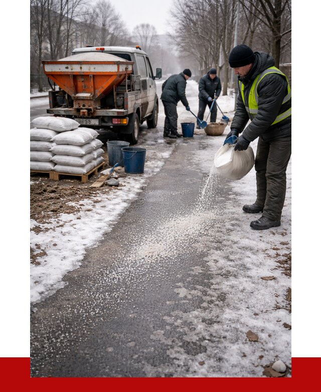 Реагент против гололеда в Чапаевске с доставкой от 4597 р. | ПРОНЕРУДЧпв