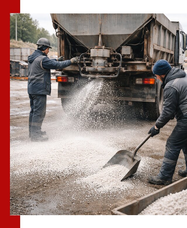 Доставка и продажа хлористого кальция в Чапаевске