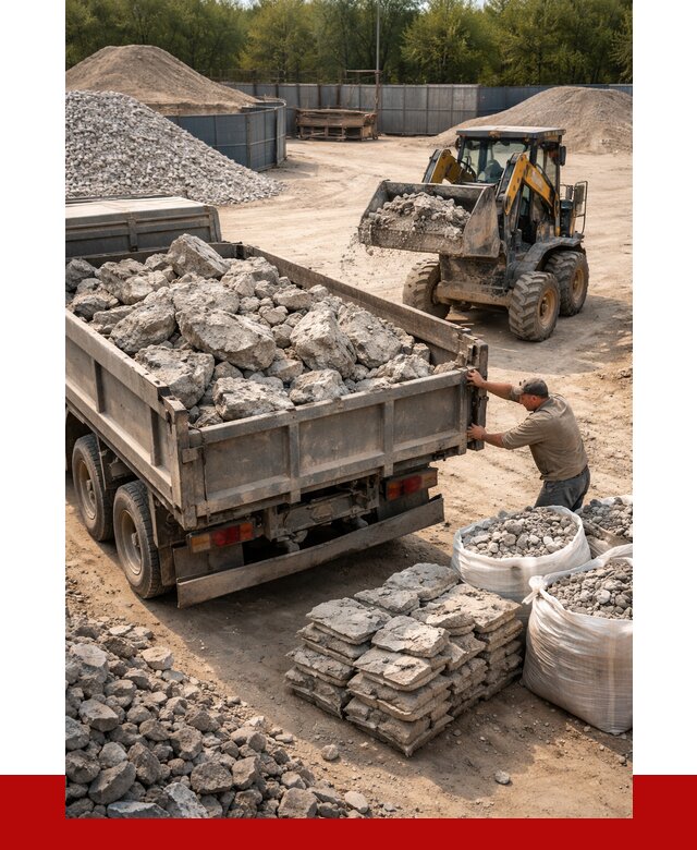 Купить бой бетона с доставкой в Чапаевске от 4903 р. | ПРОНЕРУДЧпв