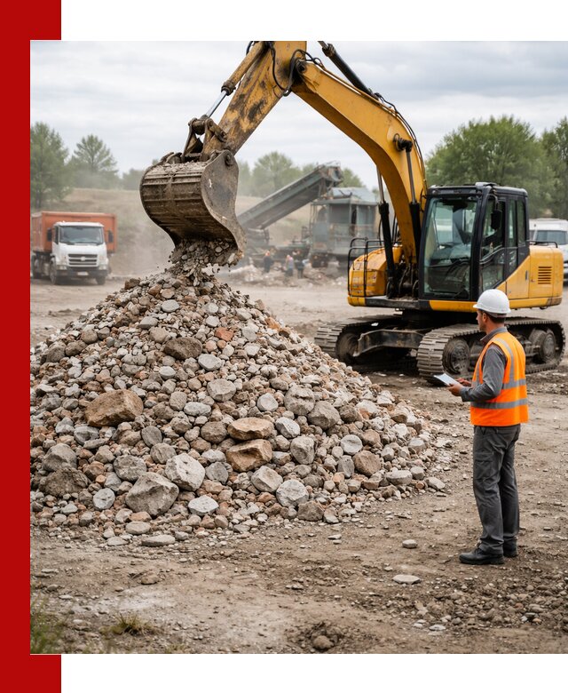 Доставка и вывоз строительного боя в Чапаевске