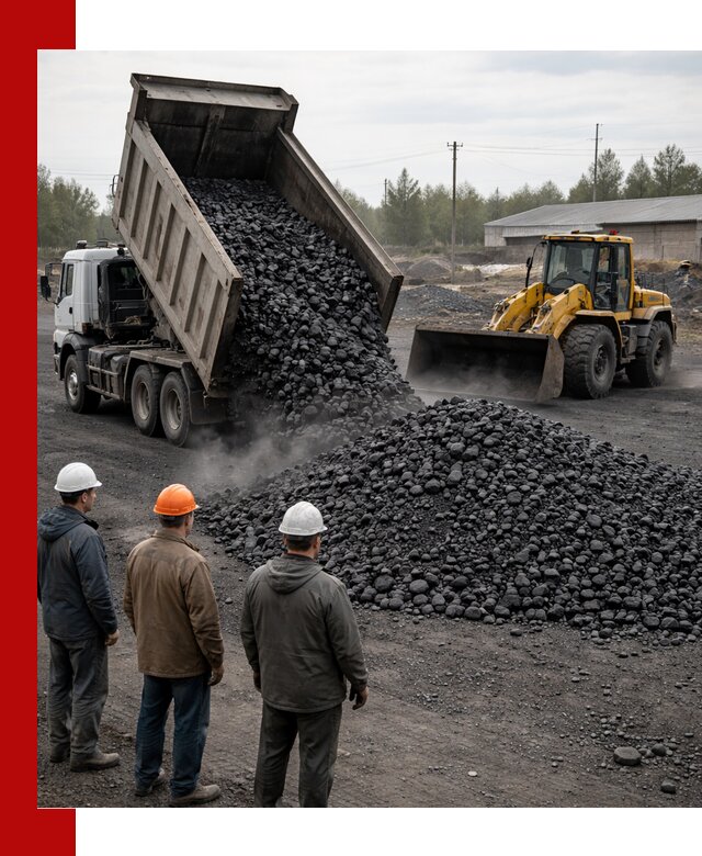 Доставка угля антрацита в Чапаевске с самосвалами и погрузкой