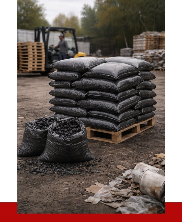Купить уголь в мешках с доставкой в Чапаевске от 7661 р. | ПРОНЕРУДЧпв