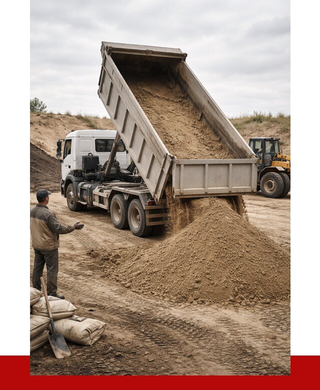 Доставка самосвалом 20 кубов в Чапаевске от 7661 р. | ПРОНЕРУДЧпв