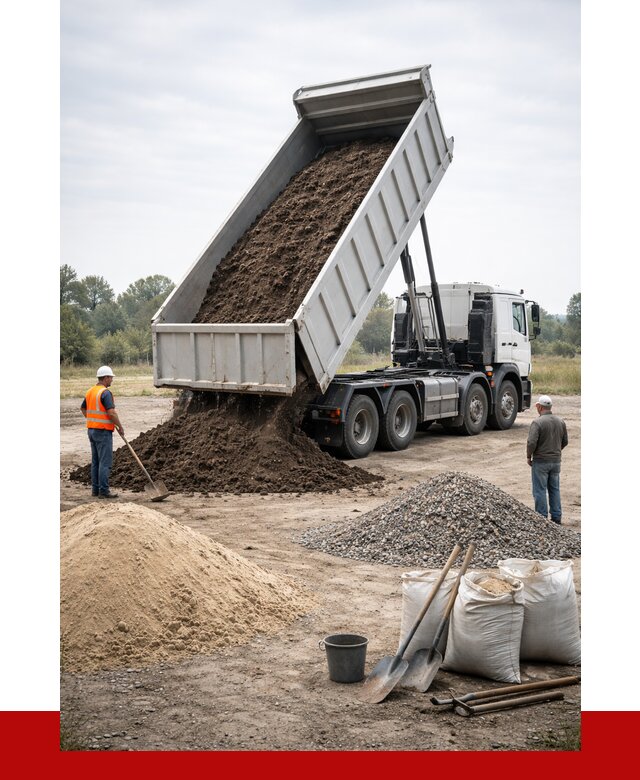 Доставка самосвалом 30 кубов в Чапаевске от 8683 р. | ПРОНЕРУДЧпв