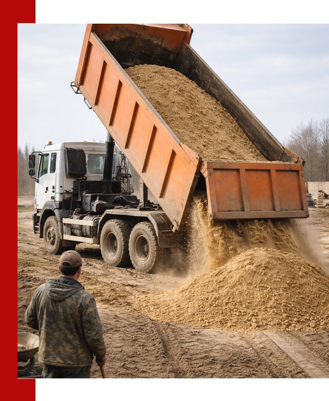 Аренда самосвала 20 тонн для перевозки грузов в Чапаевске