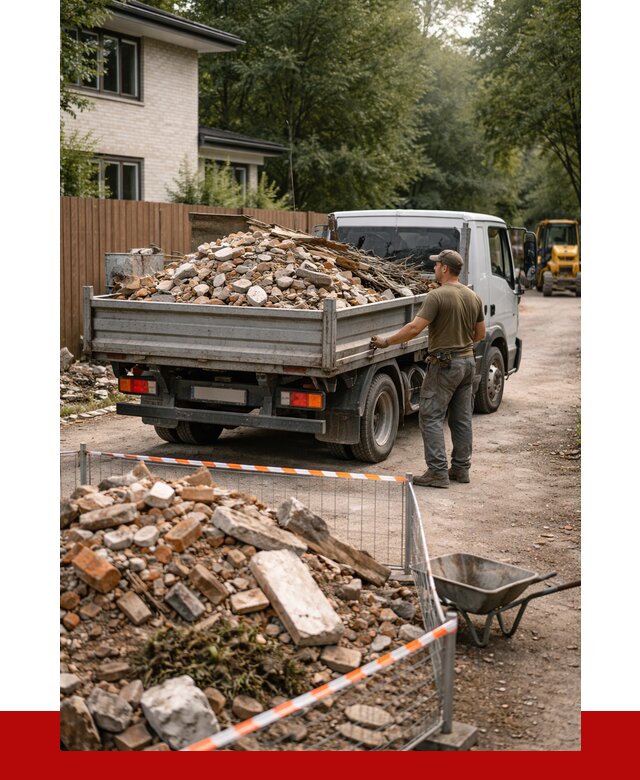 Вывоз строительного мусора с погрузкой в Чапаевске от 7661 р | ПРОНЕРУДЧпв