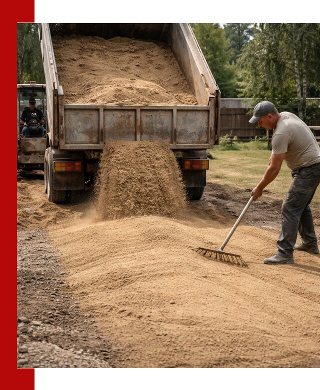 Отсыпка участка песком в Чапаевске быстро и качественно