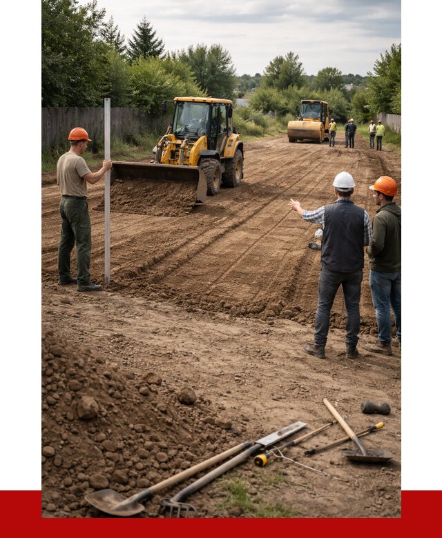Планировка участка грунтом в Чапаевске от 4597 р ПРОНЕРУДЧпв