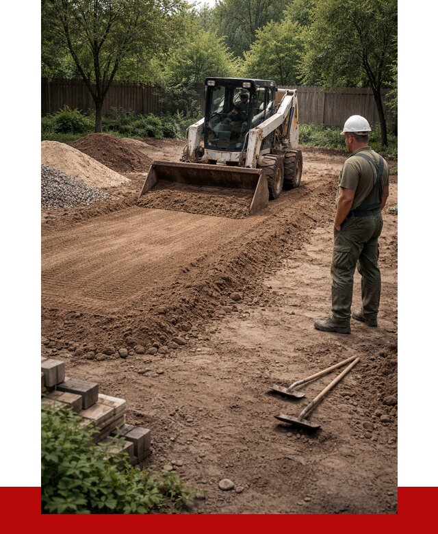 Выравнивание участка под ключ в Чапаевске от 3575 р. | ПРОНЕРУДЧпв